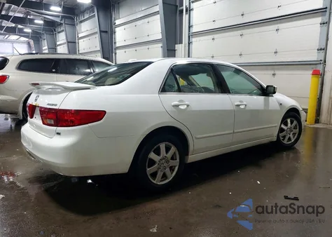 2005 Honda Accord Ex из США, поврежденный, VIN 1HGCM66555A010775